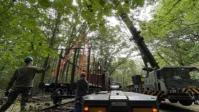 Wagons Herinneringscentrum Kamp Westerbork aangekomen in Vught